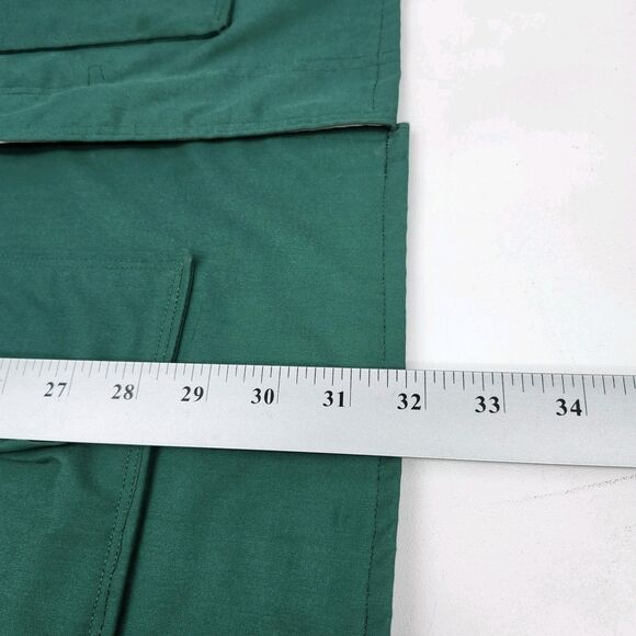 VTG Altra Hooded Jacket Mens Medium Green Beige Pockets Boulder Colorado Outdoor - Picture 12 of 12